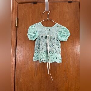 Hand Knitted Baby Dress